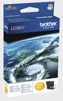 Original Cartouche d'encre jaune originale
 LC-985y Brother DCPJ 125