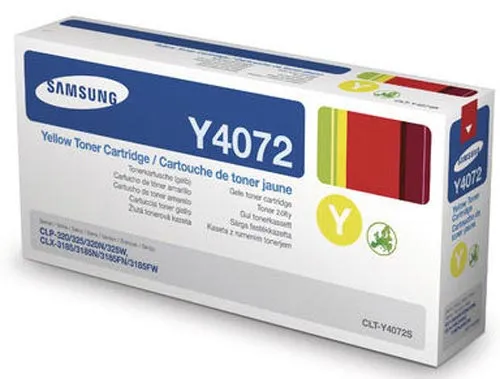 Original Cartouche de toner jaune originale
 CLT-Y4072S/ELS, SU472A Samsung CLX-3185 FN