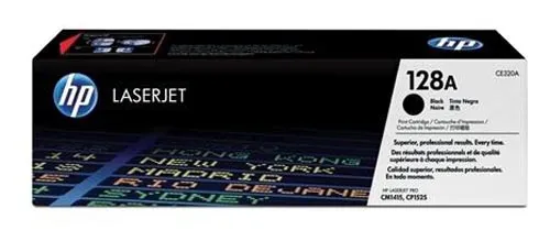 Original Cartouche de toner noir originale
 No. 128A BK, CE320A HP LaserJet Pro CP 1525