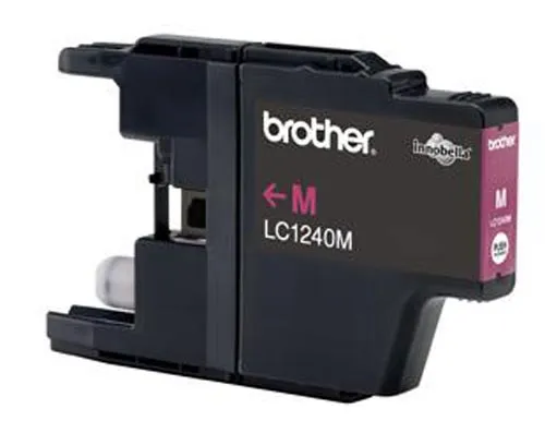 Original Cartouche d'encre magenta originale, 
 LC-1240M Brother DCPJ 725 DW