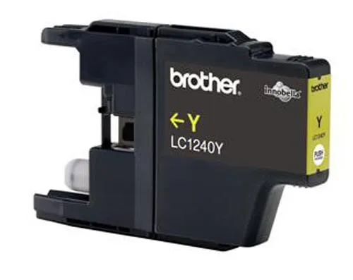 Original Cartouche d'encre jaune originale, 
 LC-1240Y Brother DCPJ 725 DW