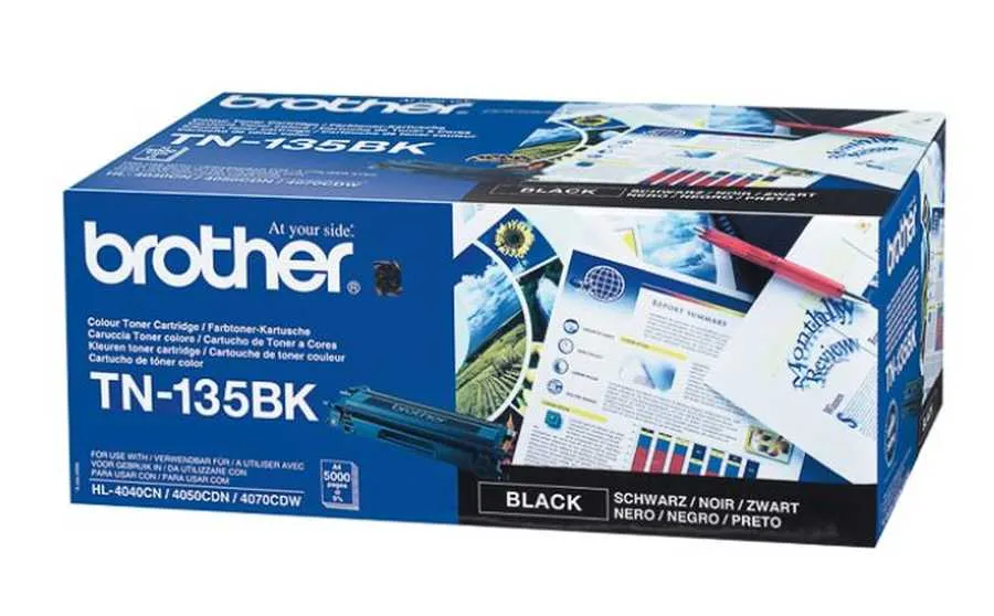 Original Cartouche de toner noir originale
 TN-135BK Brother HL-4070 CDW