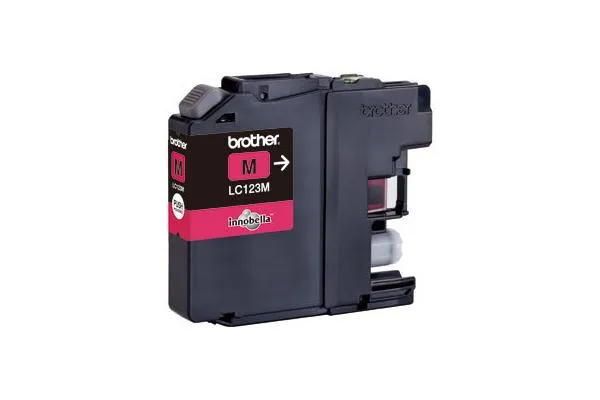 Original Cartouche d'encre magenta originale, 
 LC-123M Brother DCPJ 752 DW