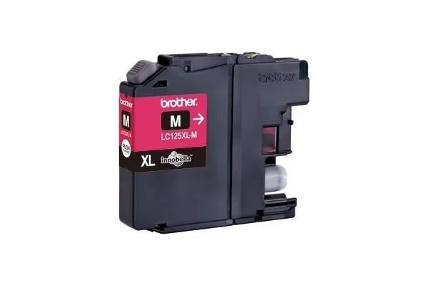 Original Cartouche d'encre originale magenta HY,
 LC-125XLM Brother DCPJ 4110 DW