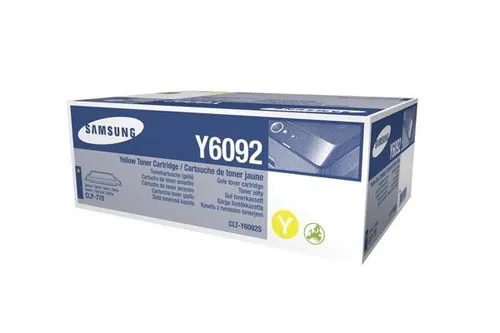 Original Cartouche de toner jaune originale
 CLT-Y6092S/ELS, SU559A Samsung CLP-770 ND