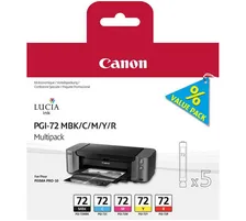 Original Cartouches d'encre Multipack originale MBK/CMY/R Canon Pixma PRO-10