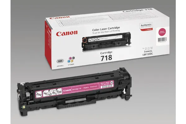Original Cartouche de toner magenta originale
 No. 718M, 2660B002 Canon iSENSYS LBP-7200 cdn