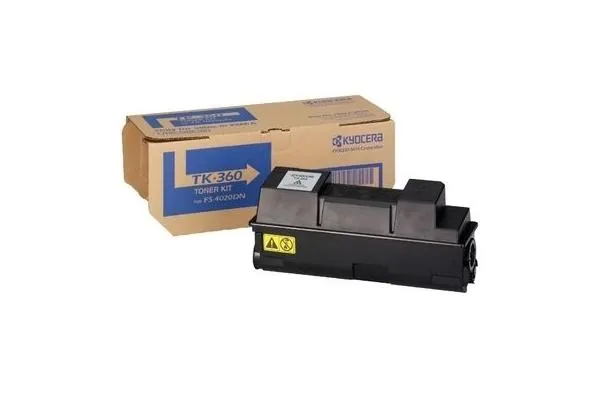 Original Cartouche de toner noir originale
 TK-360 Kyocera FS-4020 DN