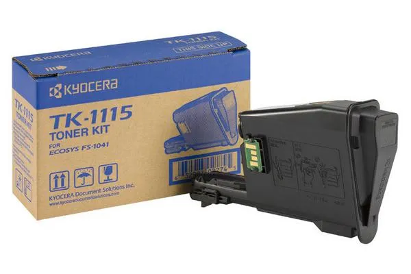 Original Cartouche de toner noir originale
 TK-1115 Kyocera FS-1041
