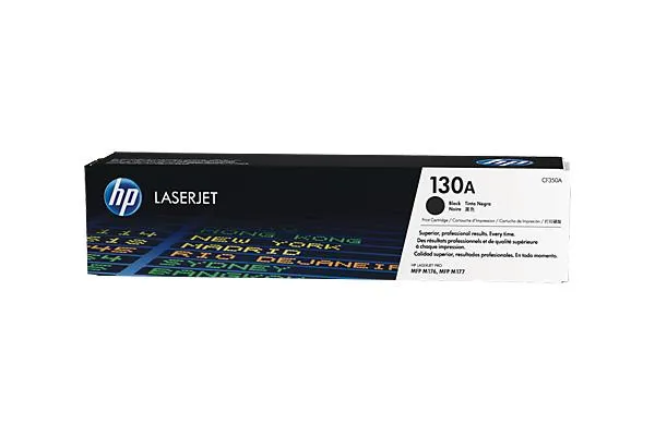Original Cartouche de toner noir originale
 No. 130A BK, CF350A HP Color LaserJet Pro MFP M 177 fw