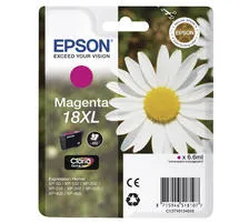 Original Cartouche d'encre magenta originale, XL
 No. 18XL m, C13T18134010 Epson Expression Home XP-302