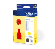 Original Cartouche d'encre jaune originale
 LC-121Y Brother DCPJ 752 DW