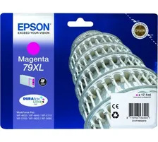 Original Cartouche d'encre magenta originale, XL
 No. 79XL m, C13T79034010 Epson WorkForce Pro WF-4630 DWF