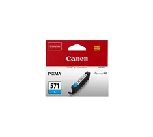 Original Cartouche d'encre cyan originale
 CLI-571C, 0386C001 Canon Pixma TS 6050 Series