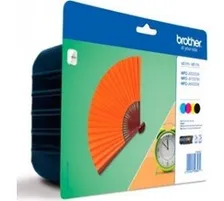 Original  cartouche d'encre Valuepack XXL noir, couleur,
 LC-129XLV Brother MFCJ 6520 DW