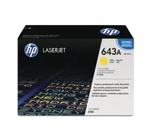 Original Cartouche de toner jaune originale
 No. 643A Y, Q5952A HP Color LaserJet 4700 DN