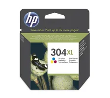 Original Cartouche d'encre couleur originale
 No. 304XL C, N9K07AE HP DeskJet 3720 Series