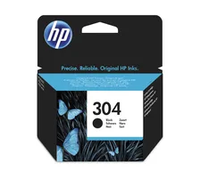 Original Cartouche d'encre noire originale
 No. 304 BK, N9K06AE HP DeskJet 3720 Series