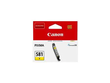 Original Cartouche d'encre jaune originale
 CLI-581Y, 2105C001 Canon Pixma TS 9100 Series