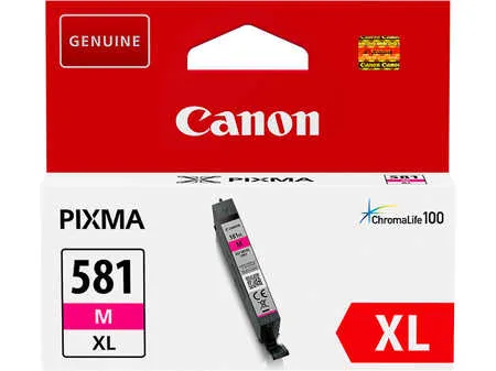 Original Cartouche d'encre magenta originale
 CLI-581XLM, 2050C001 Canon Pixma TS 9100 Series