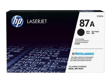 Original Cartouche de toner noir originale
 No. 287A, CF287A HP LaserJet Managed MFP M 527 dnm