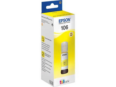 Original e bouteille d'encre jaune
 No. 106 y, C13T00R440 Epson EcoTank ET-7700 Series