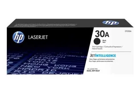 Original Cartouche de toner noir originale
 No. 30A, CF230A HP LaserJet Pro MFP M 227 fdn