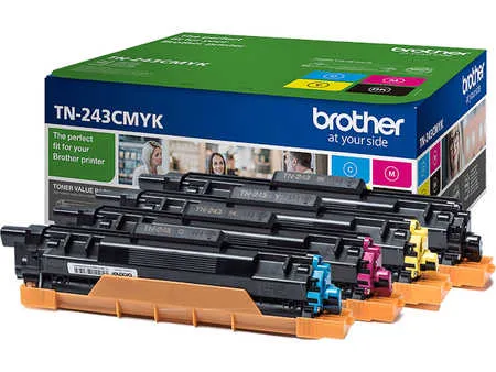 Original e cartouche de toner Rainbow Kit CMYK
 TN-243 Brother MFCL 3750 CDW