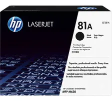Original Cartouche de toner noir originale
 No. 81A, CF281A HP LaserJet Managed MFP M 630 hm