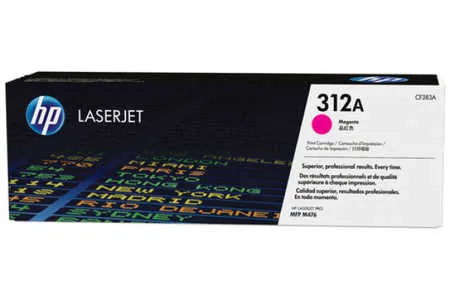 Original Cartouche de toner magenta originale
 No. 312A C, CF381A HP Color LaserJet Pro MFP M 476 dn