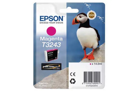 Original Cartouche de toner magenta originale
 T3243M, C13T32434010 Epson SureColor SCP 400