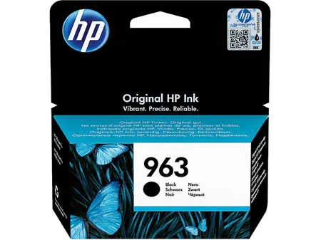 Original Cartouche d'encre noire originale
 No. 963 BK, 3JA26AE HP OfficeJet Pro 9010 e
