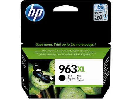 Original Cartouche d'encre noire originale
 No. 963XL BK, 3JA30AE HP OfficeJet Pro 9010 e