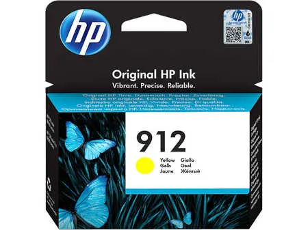 Original Cartouche de toner jaune originale
 No. 912 Y, 3YL79AE HP OfficeJet 8010