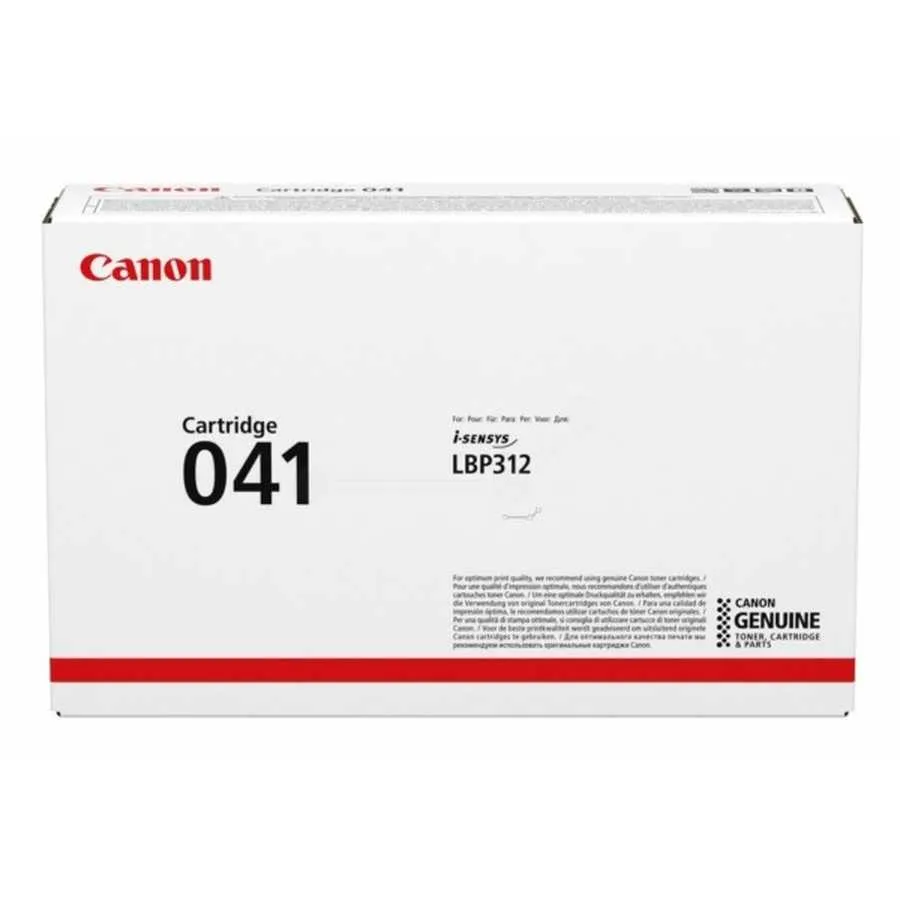 Original Cartouche de toner noir originale
 CRG-041 bk, 0452C002 Canon iSENSYS LBP-310 Series