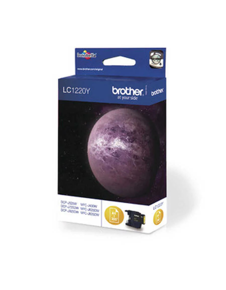 Original Cartouche de toner jaune originale
 LC1220Y Brother DCPJ 725 DW