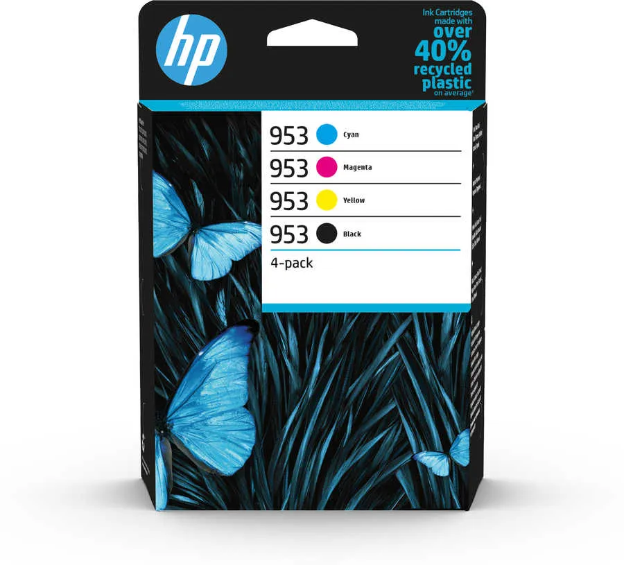 Original e Multipack cartouches d'encre
 No. 953 kcmy, 6ZC69AE HP OfficeJet Pro 7730