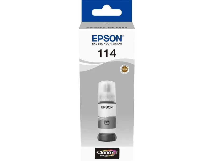 Original  Ink Bottle grey
 No. 114GY, T07B540 Epson EcoTank ET-8500