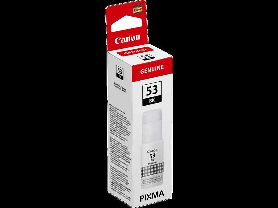 Original e bouteille d'encre originale noire
 GI-53BK, 4699C001 Canon Pixma G 650
