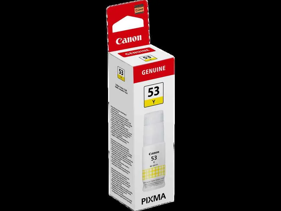 Original Cartouche de toner jaune originale
 GI-53Y, 4690C001 Canon Pixma G 650