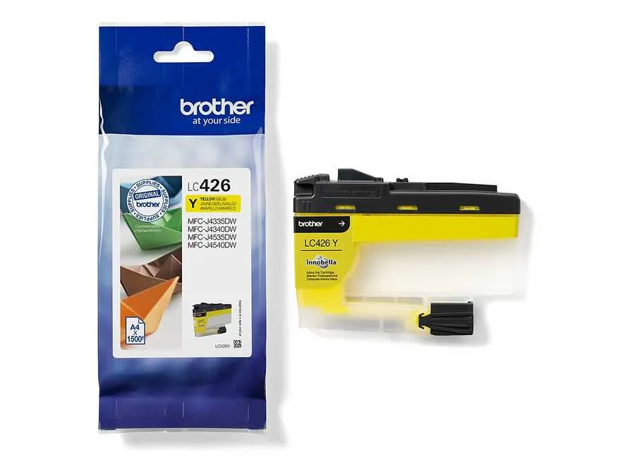 Original Cartouche de toner jaune originale
 LC426Y Brother MFCJ 4340 DW