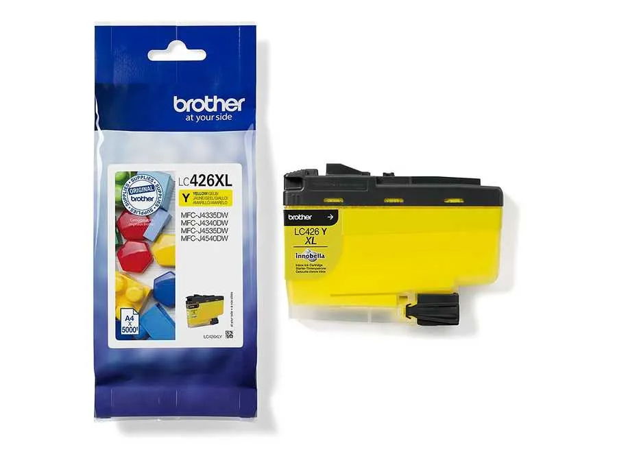 Original Cartouche de toner jaune originale
 LC426XLY Brother MFCJ 4340 DW