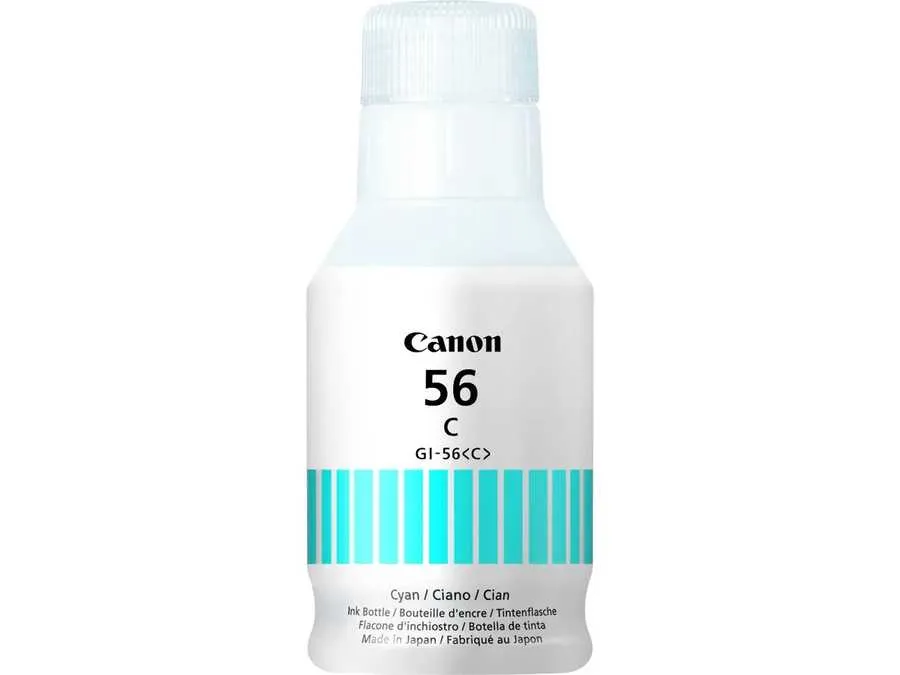 Original e bouteille d'encre originale cyan
 GI-56 C, 4430C001 Canon Maxify GX 3050