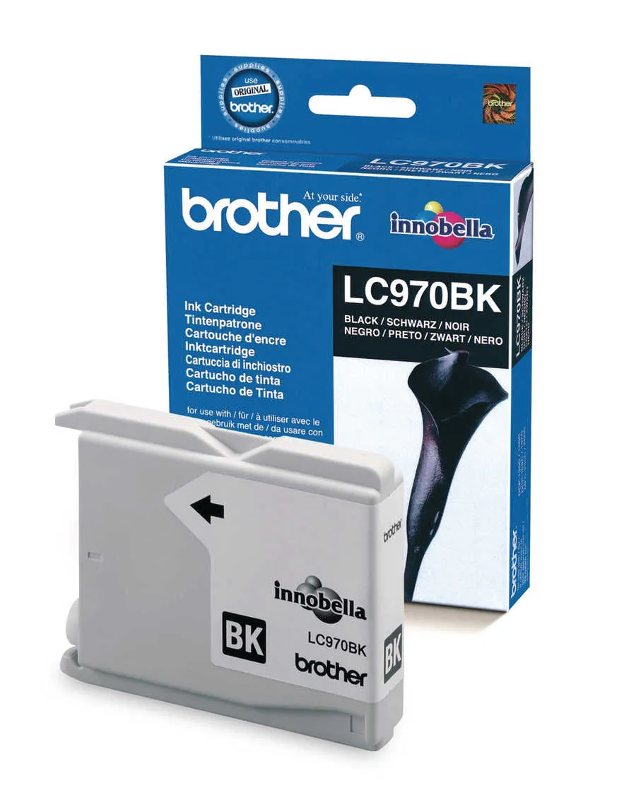 Original Cartouche d'encre noire originale
 LC970BK Brother DCP-150 Series