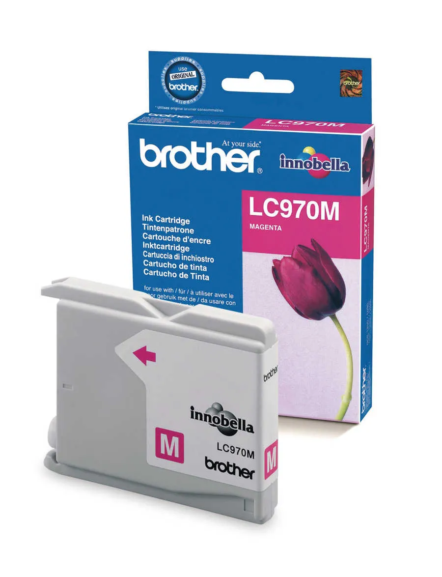 Original Cartouche d'encre magenta originale
 LC970M Brother DCP-150 Series