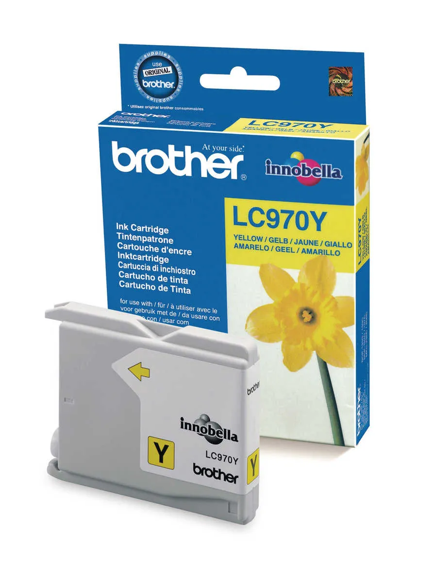Original Cartouche de toner jaune originale
 LC970Y Brother DCP-150 Series