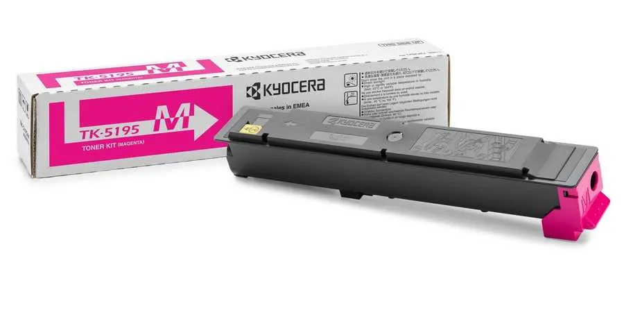 Original Cartouche de toner magenta originale
 TK-5195M, 1T02R4BNL0 Kyocera TASKalfa 307 ci