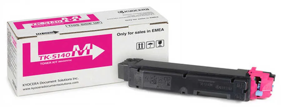 Original Cartouche de toner magenta originale
 TK-5140M Kyocera ECOSYS P 6130 cdn