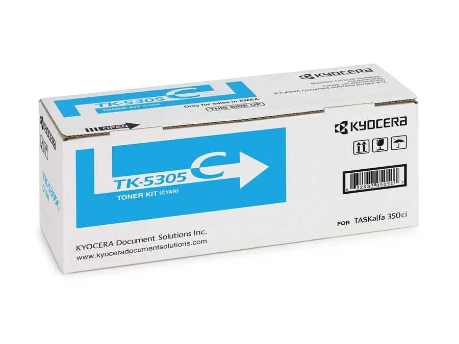 Original Cartouche de toner cyan originale
 TK-5305C Kyocera TASKalfa 350 ci