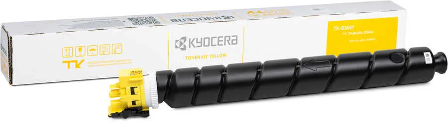 Original Cartouche de toner jaune originale
 TK-8365Y Kyocera TASKalfa 2554 ci